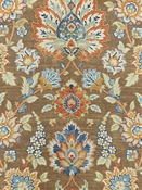 Diva 603 Chocolate Floral Covington Fabric